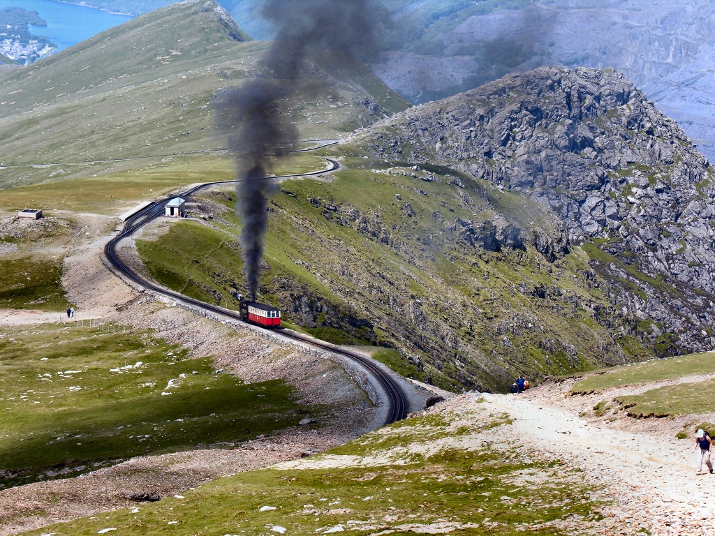 Snowdon Mountain Railway jigsaw puzzle in Great Sightings puzzles on TheJigsawPuzzles.com