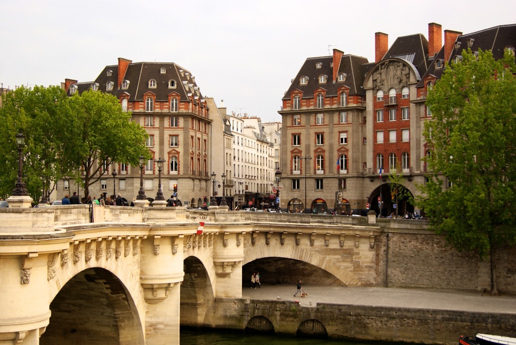 Pont Neuf, Paris, France jigsaw puzzle in Bridges puzzles on TheJigsawPuzzles.com