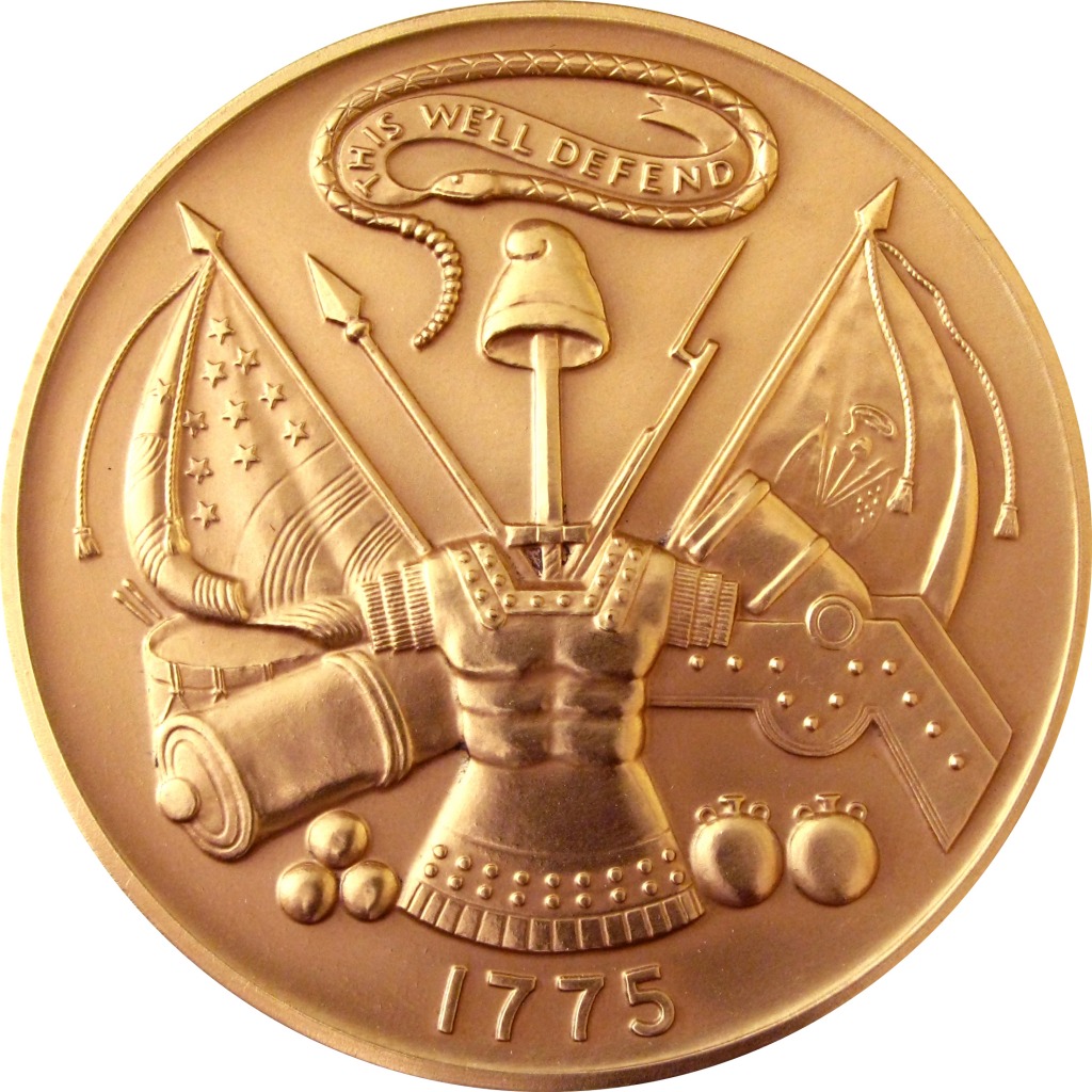 U.S. Army Bicentennial Bronze jigsaw puzzle in Money puzzles on TheJigsawPuzzles.com