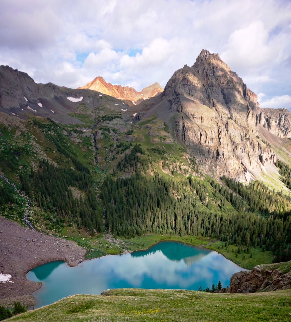 Lower Blue Lake, Mt. Sneffels Wilderness jigsaw puzzle in Great Sightings puzzles on TheJigsawPuzzles.com
