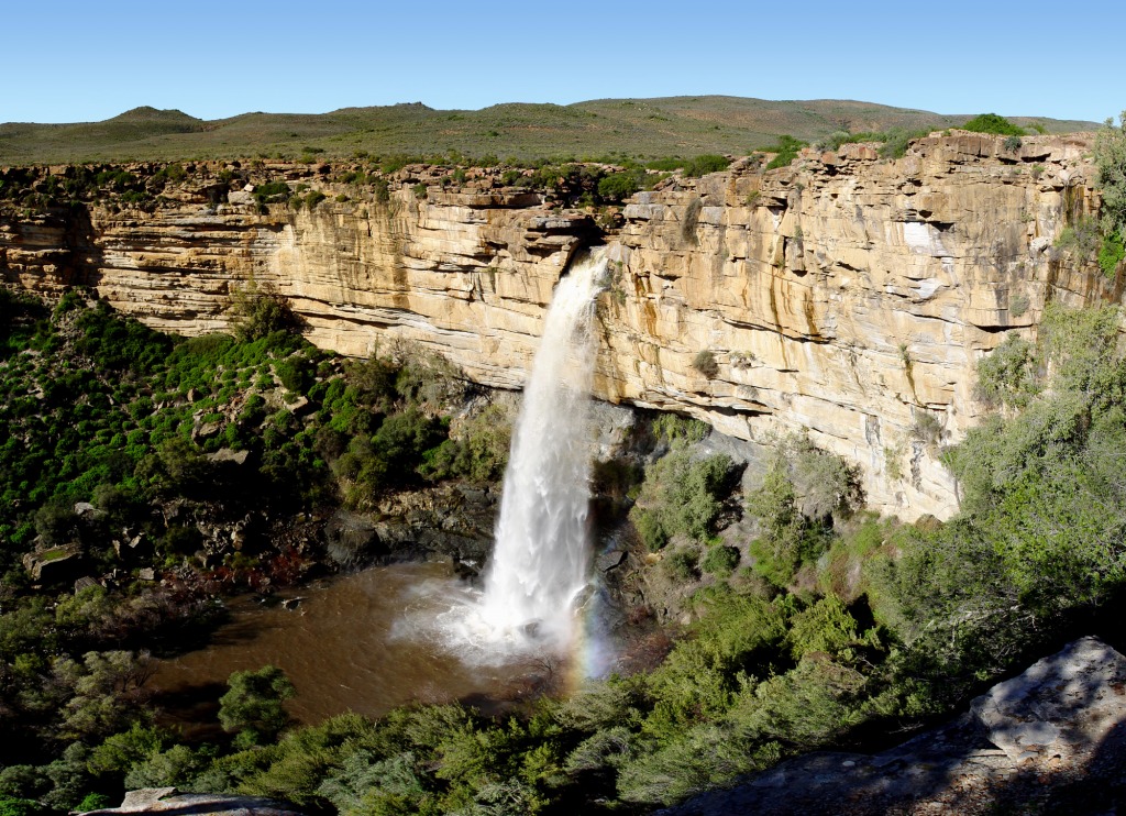 Doorn River Waterfall, Northern Cape jigsaw puzzle in Great Sightings puzzles on TheJigsawPuzzles.com