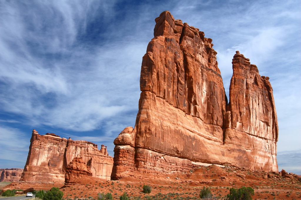 The Organ at Arches National Park, Utah jigsaw puzzle in Great Sightings puzzles on TheJigsawPuzzles.com
