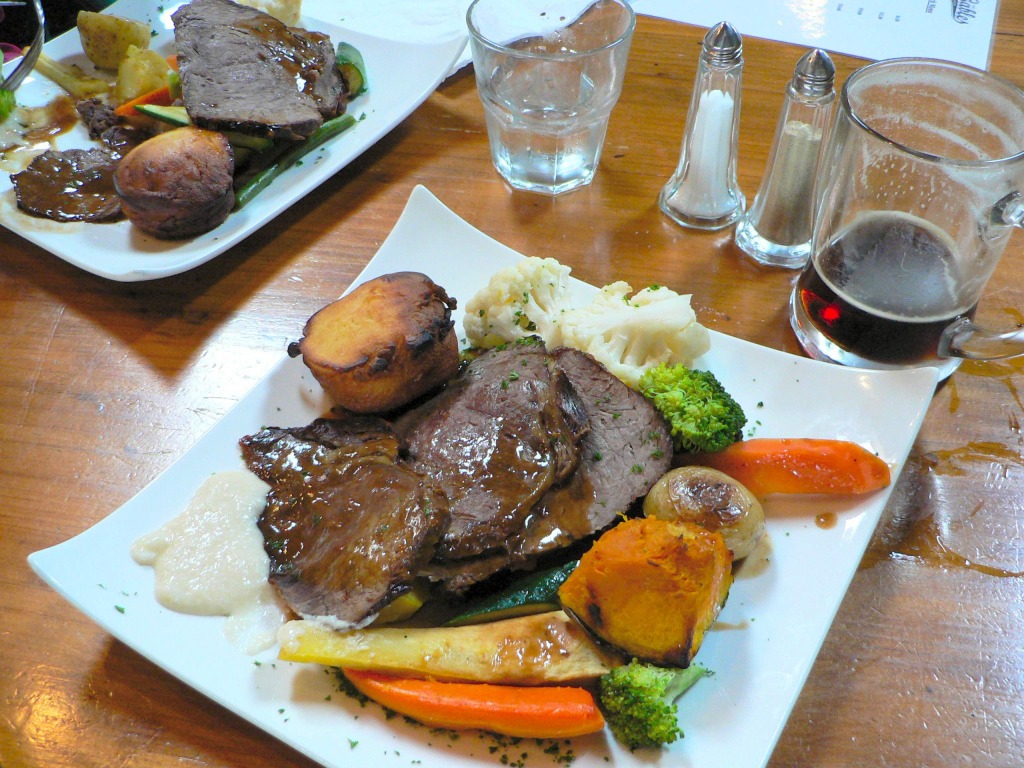 A Pub Lunch jigsaw puzzle in Food & Bakery puzzles on TheJigsawPuzzles.com
