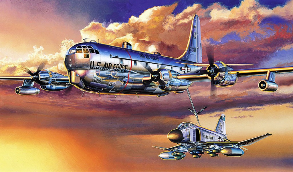 KC-97 Avion citerne stratégique jigsaw puzzle in Aviation puzzles on TheJigsawPuzzles.com