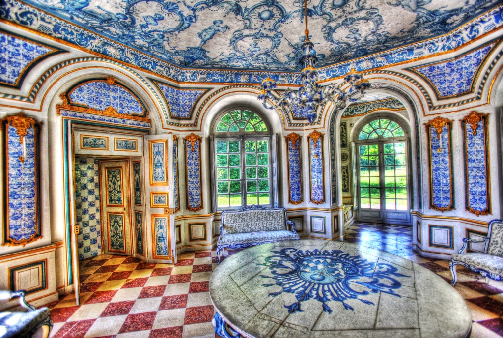 Nymphenburg Palace, Germany jigsaw puzzle in Castles puzzles on TheJigsawPuzzles.com