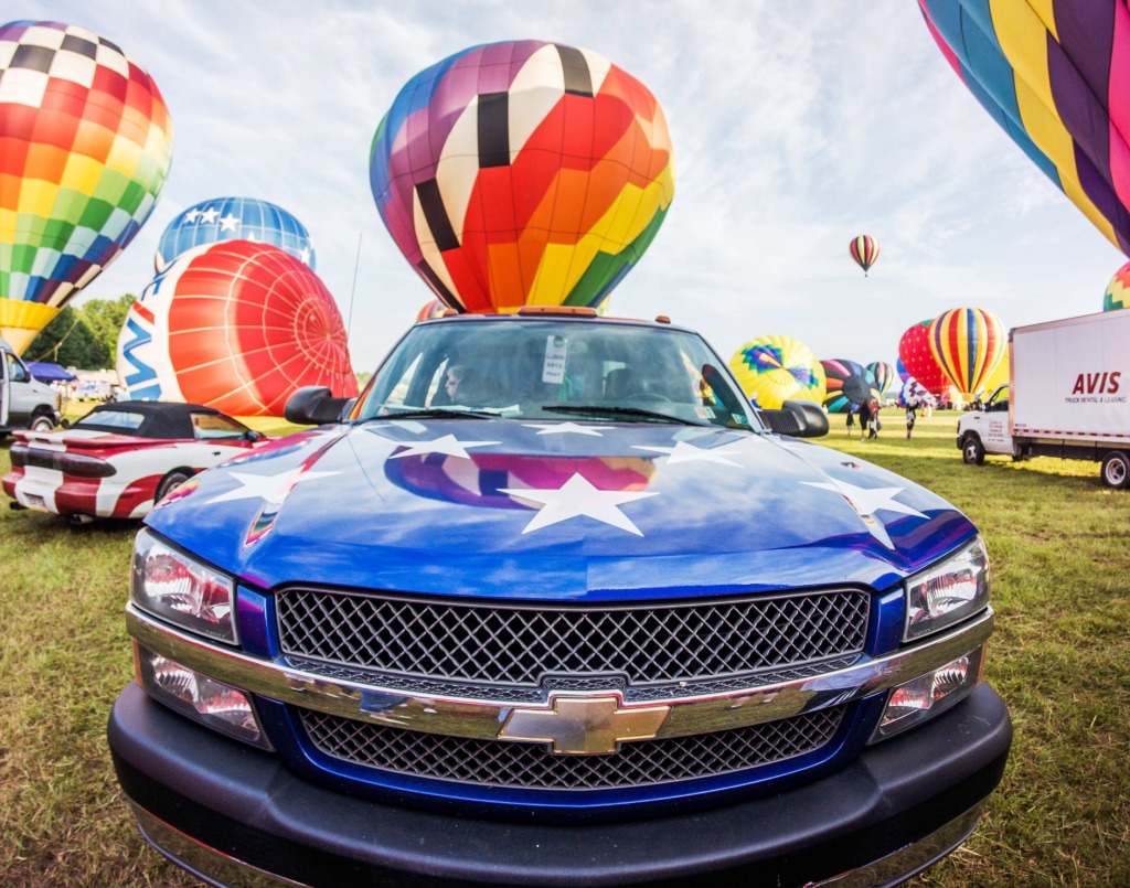 New Jersey Hot Air Balloon Festival jigsaw puzzle in Cars & Bikes puzzles on TheJigsawPuzzles.com