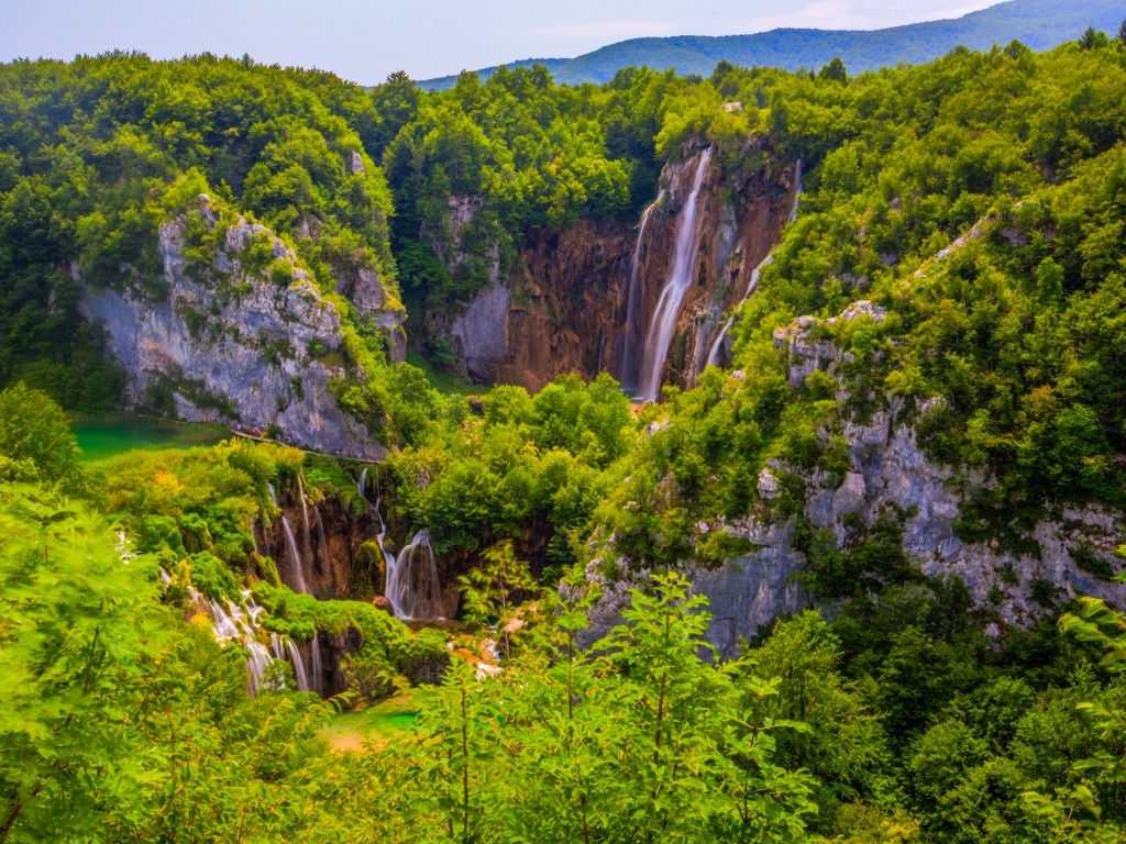 Plitvice Lakes National Park, Croatia jigsaw puzzle in Great Sightings puzzles on TheJigsawPuzzles.com
