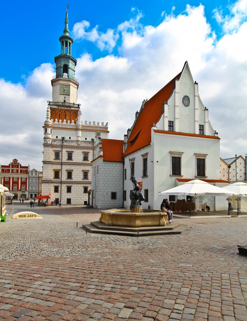 Old Market Square, Poznań, Poland jigsaw puzzle in Street View puzzles on TheJigsawPuzzles.com