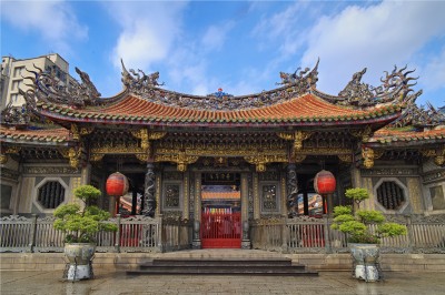 Longshan Temple, Taipei, Taiwan jigsaw puzzle in Puzzle of the Day ...