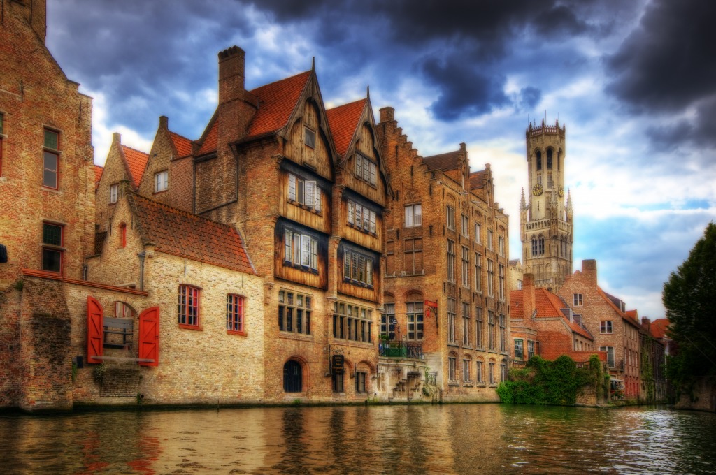Bruges jigsaw puzzle in Street View puzzles on TheJigsawPuzzles.com