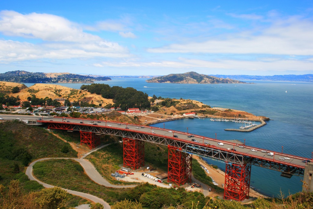 Pont du Golden Gate, San Francisco jigsaw puzzle in Ponts puzzles on TheJigsawPuzzles.com