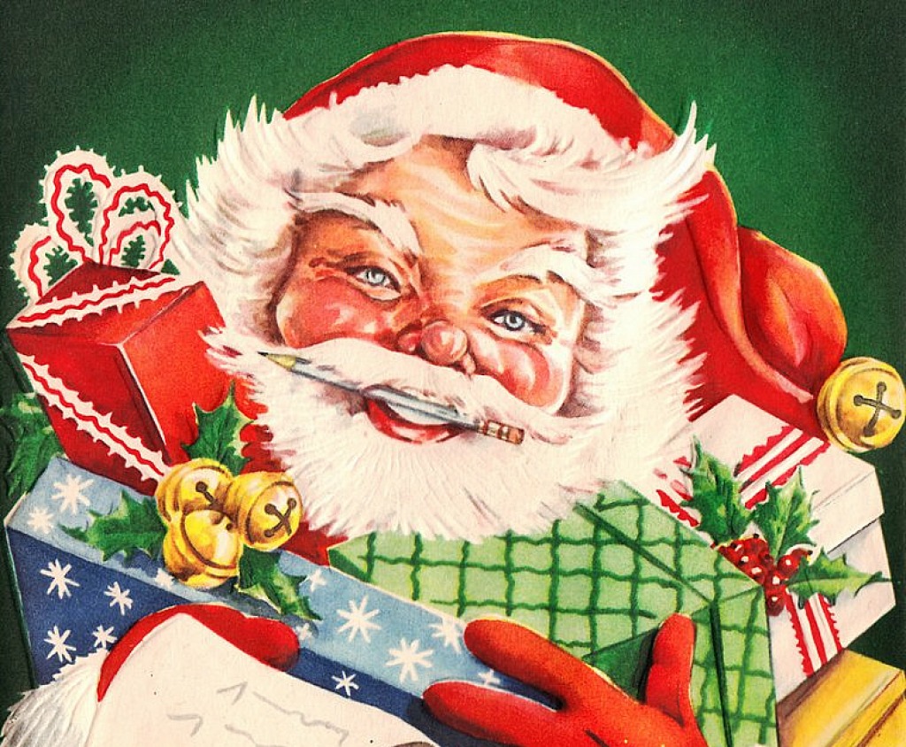Santa jigsaw puzzle in Weihnachten & Neujahr puzzles on TheJigsawPuzzles.com