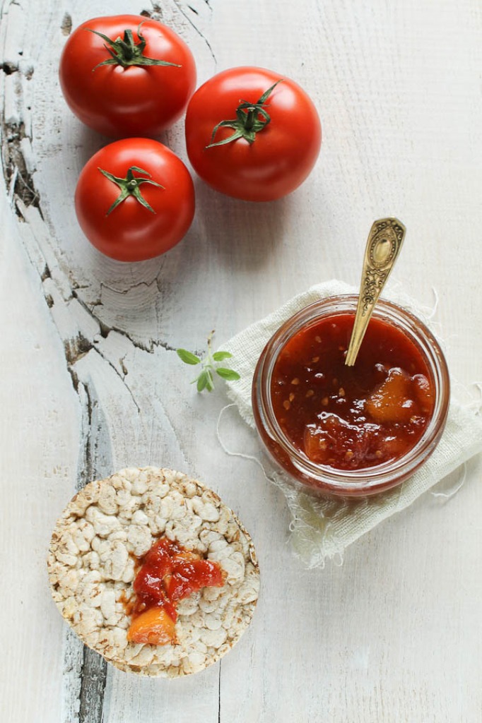 Tomate-Pfirsich Marmelade jigsaw puzzle in Obst & Gemüse puzzles on TheJigsawPuzzles.com