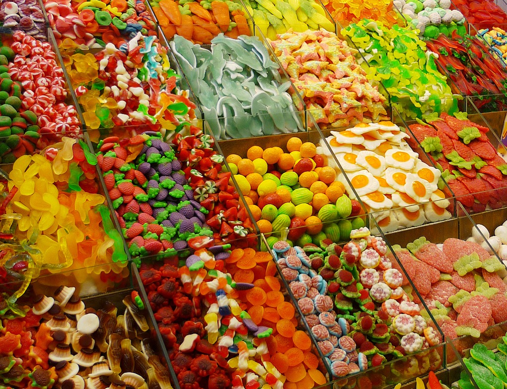 Gummy Candies jigsaw puzzle in Food & Bakery puzzles on TheJigsawPuzzles.com