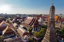Overlooking Wat Arun, Bangkok, Thailand