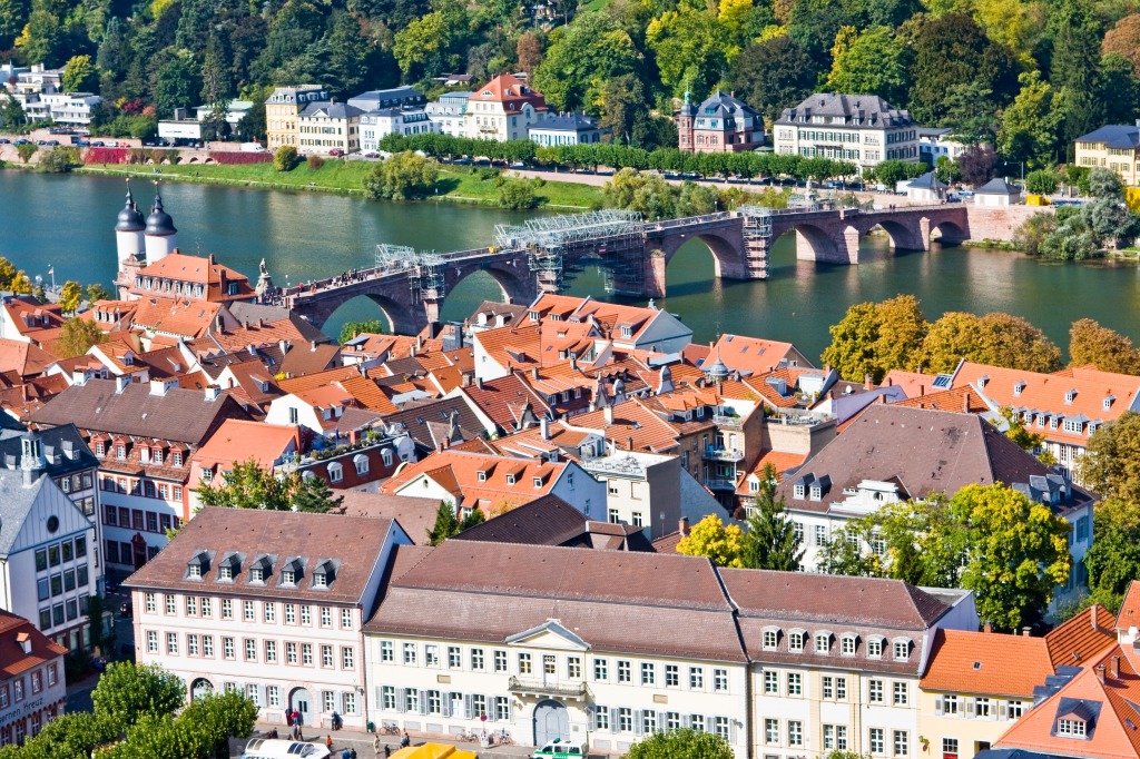 Heidelberg, Germany jigsaw puzzle in Puzzle of the Day puzzles on TheJigsawPuzzles.com