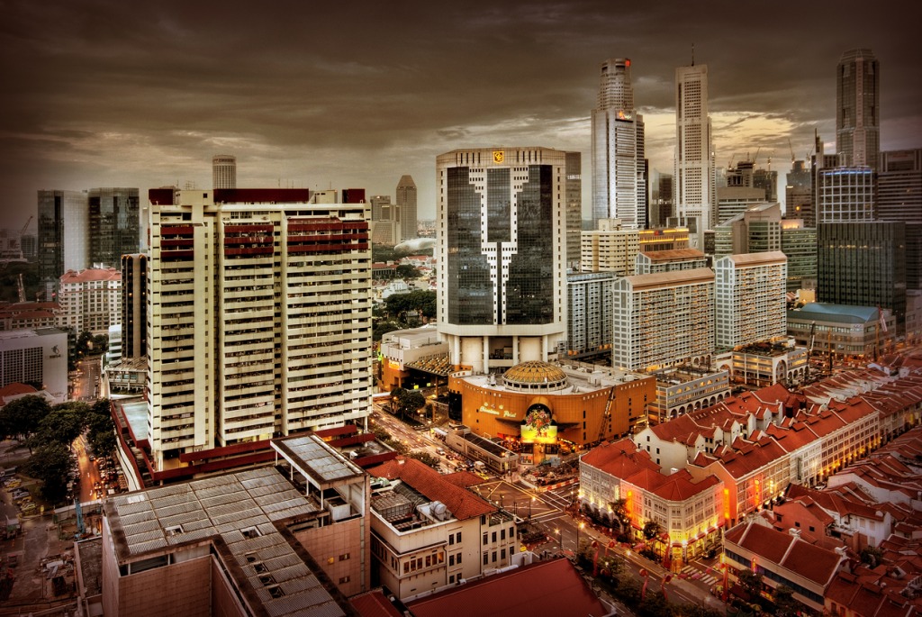 Singapore Chinatown jigsaw puzzle in Great Sightings puzzles on TheJigsawPuzzles.com