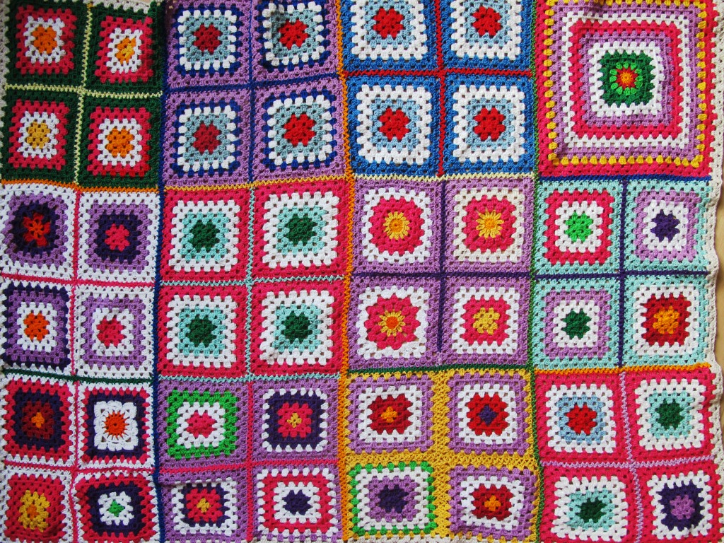 Granny Squares jigsaw puzzle in Handmade puzzles on TheJigsawPuzzles.com