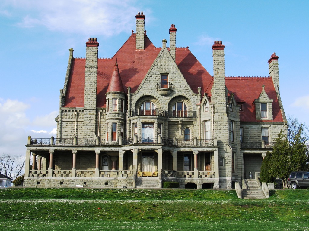 Craigdarroch Castle, Victoria BC jigsaw puzzle in Castles puzzles on TheJigsawPuzzles.com