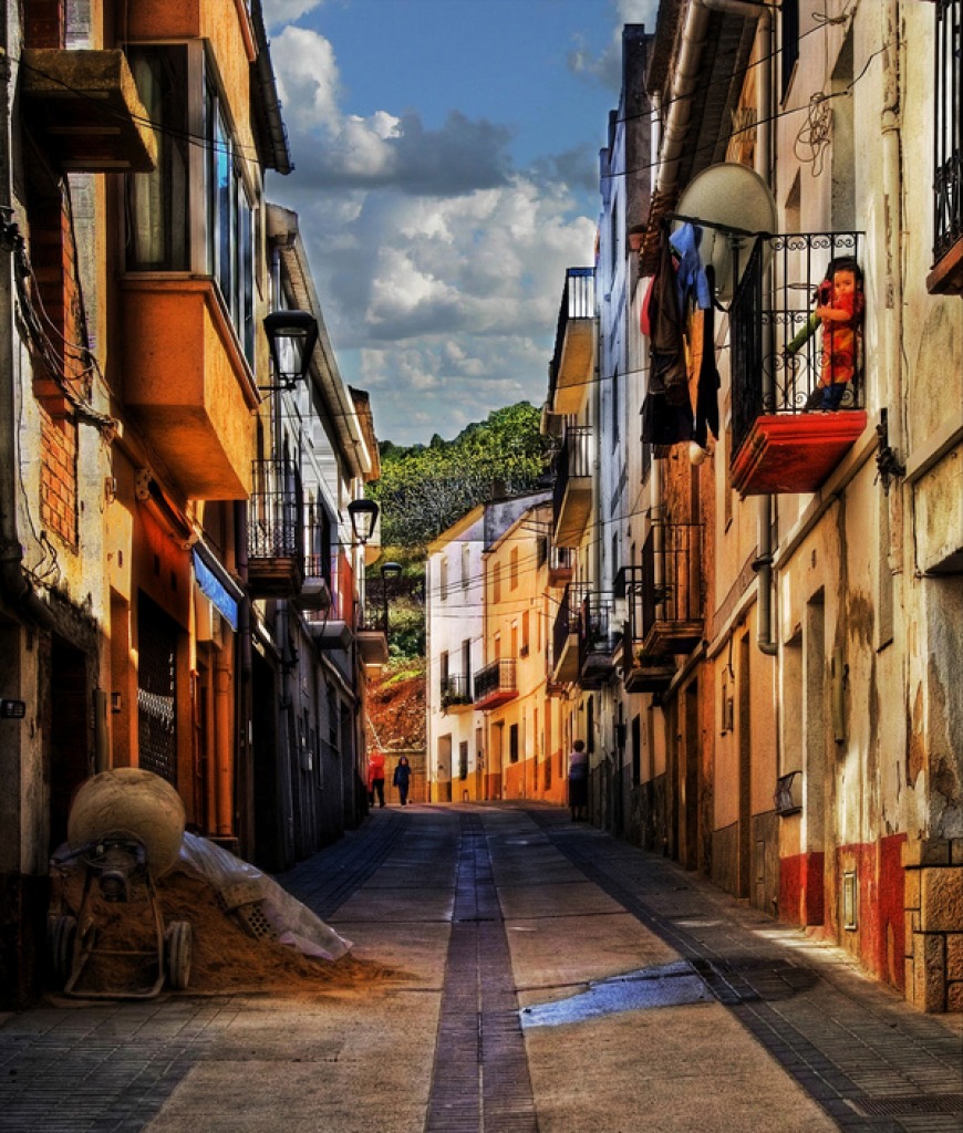 Old Lovely Streets jigsaw puzzle in Street View puzzles on TheJigsawPuzzles.com