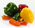 Various Colors of Sweet Peppers
