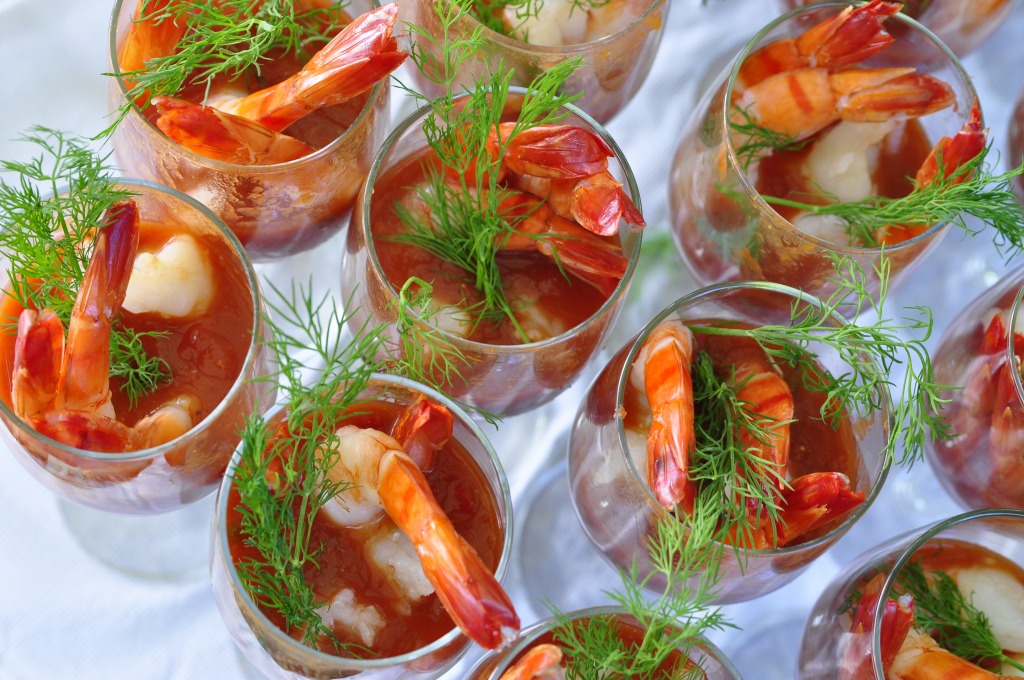 Shrimp Cocktail jigsaw puzzle in Food & Bakery puzzles on TheJigsawPuzzles.com