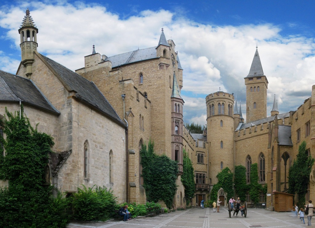 Schloss Hohenzollern, Germany jigsaw puzzle in Castles puzzles on TheJigsawPuzzles.com