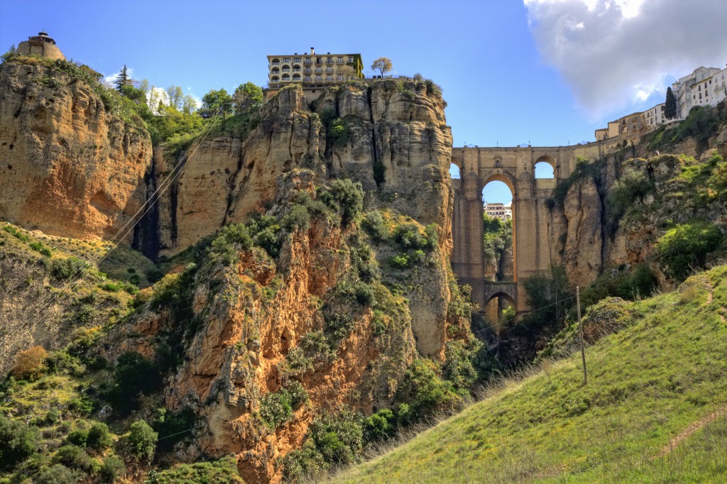 Ronda, Andalusia, Spain jigsaw puzzle in Great Sightings puzzles on TheJigsawPuzzles.com
