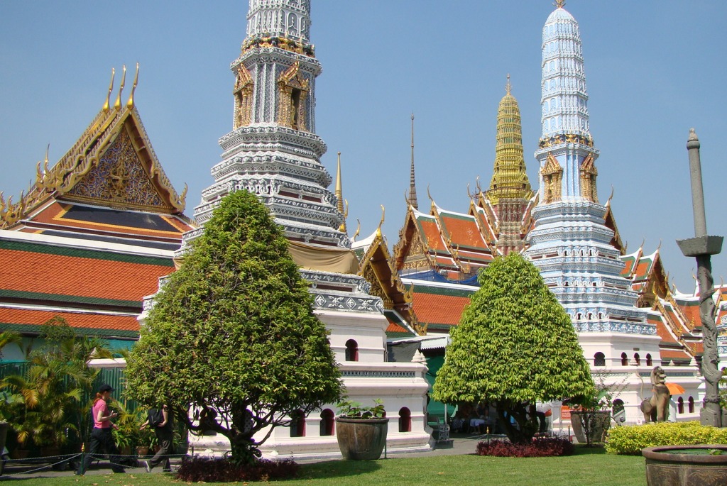 Grand Palace, Bangkok, Thailand jigsaw puzzle in Puzzle of the Day puzzles on TheJigsawPuzzles.com