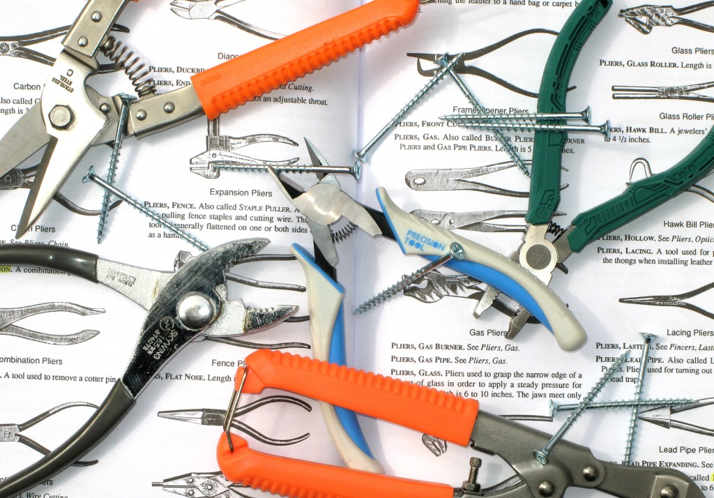 Dictionary of Hand Tools jigsaw puzzle in Puzzle of the Day puzzles on TheJigsawPuzzles.com