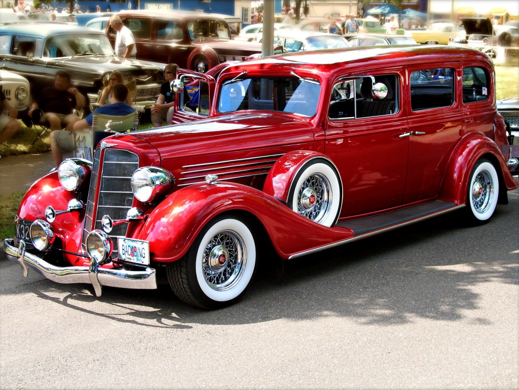 1935 Buick jigsaw puzzle in Puzzle des Tages puzzles on TheJigsawPuzzles.com