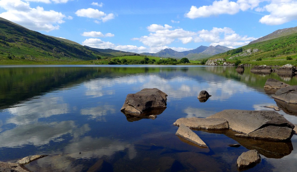 Parc National de Snowdonia, Pays de Galles jigsaw puzzle in Magnifiques vues puzzles on TheJigsawPuzzles.com