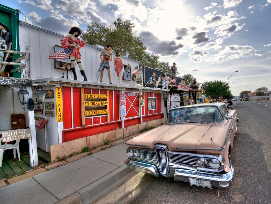 Route 66 jigsaw puzzle in Пазл дня puzzles on TheJigsawPuzzles.com