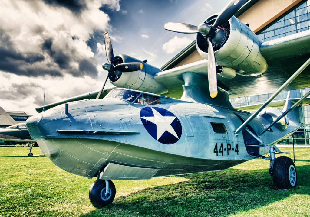 PBY-5A Flying Boat jigsaw puzzle in Puzzle of the Day puzzles on TheJigsawPuzzles.com