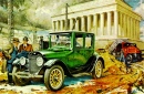 1921 Lincoln Coupe & 1953 Lincoln Capri Hardtop