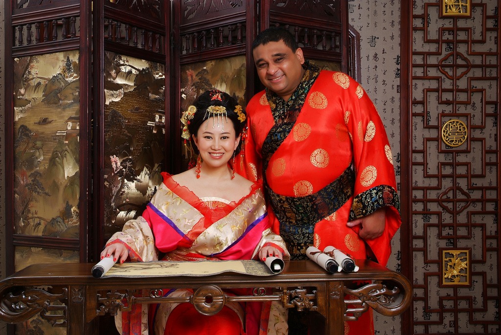 Chinese Wedding jigsaw puzzle in People puzzles on TheJigsawPuzzles.com