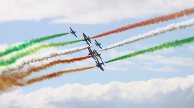 Frecce Tricolori Italian Demonstration Team jigsaw puzzle in Aviation ...