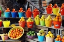 Fruit Stand near Tepic, Mexico
