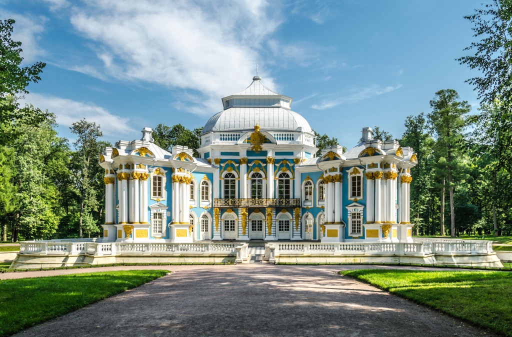 Hermitage Pavilion jigsaw puzzle in Puzzle of the Day puzzles on TheJigsawPuzzles.com