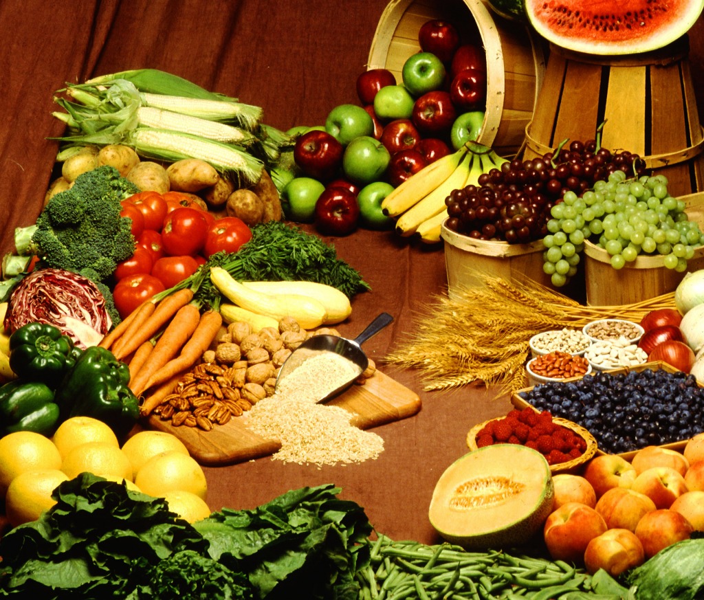 Aliments riches en fibre jigsaw puzzle in Fruits & Légumes puzzles on TheJigsawPuzzles.com