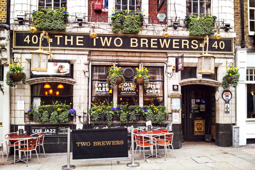 Der Two Brewers Pub, London jigsaw puzzle in Puzzle des Tages puzzles on TheJigsawPuzzles.com