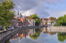 Lange Rei, Bruges, Belgium
