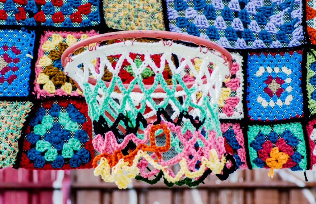 Crocheted Basket jigsaw puzzle in Handmade puzzles on TheJigsawPuzzles.com