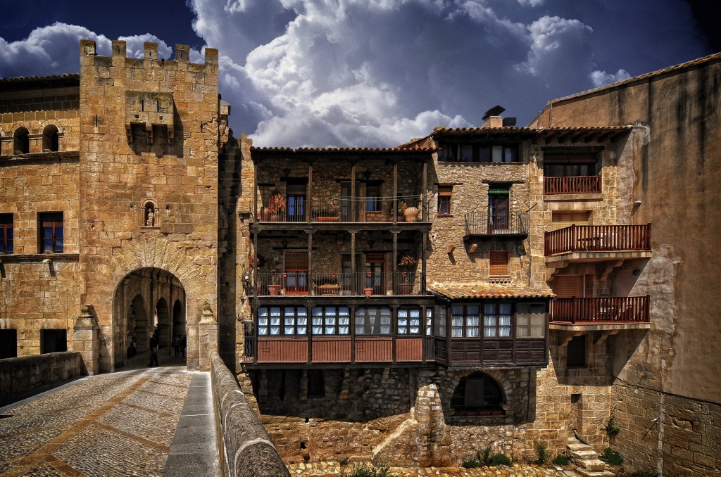 Valderrobres jigsaw puzzle in Street View puzzles on TheJigsawPuzzles.com
