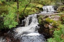 Small Waterfall in Talybont, Wales