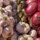 Onions at the Saint-Aygulf Market