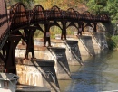 Rails-to-Trails Bridge over the Yough at Ohiopyle, PA