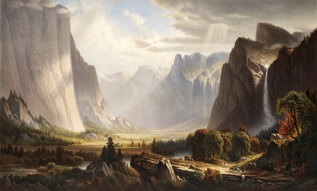 Yosemite Valley jigsaw puzzle in Cachoeiras puzzles on TheJigsawPuzzles.com