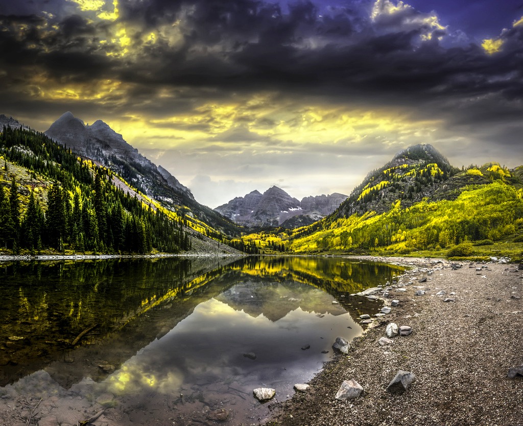 Maroon Bells jigsaw puzzle in Great Sightings puzzles on TheJigsawPuzzles.com