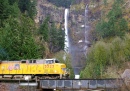 Union Pacific at Multnomah Falls